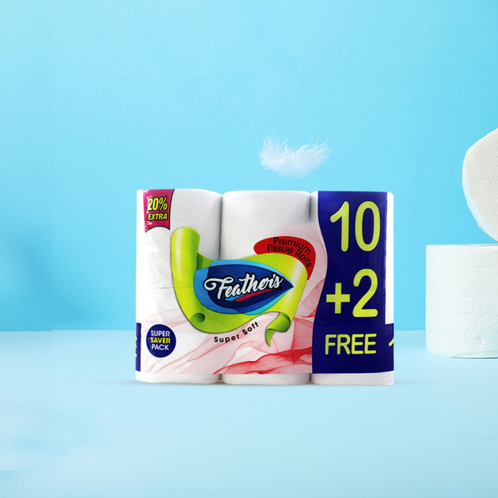 Bathroom Essentials Super Saver Pack - "Complete Your Comfort with Our Bathroom Essential Combo: Premium Toilet Rolls and Soft Facial Tissues for a Luxurious Everyday Experience."